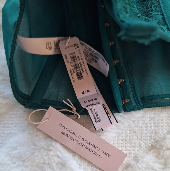 Make Offer! NWT Victoria's Secret Dream Angels Lace Corset - Picture 6 of 6